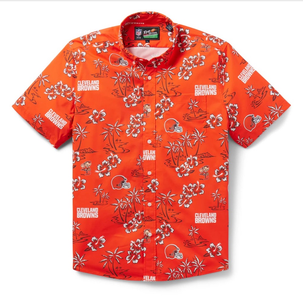 Reyn Spooner NFL Cleveland Browns Hawaiian Shirt